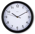 Elba Reloj de cuarzo Alrededor Negro, Blanco