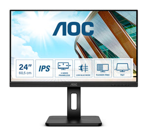 P2 Q24P2Q pantalla para PC 60,5 cm (23.8") 2560 x 1440 Pixeles Quad HD LED Negro