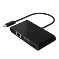 AVC004BTBK base para portátil y replicador de puertos USB 3.2 Gen 1 (3.1 Gen 1) Type-C Negro
