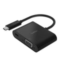 AVC001BTBK base para portátil y replicador de puertos Alámbrico USB 3.2 Gen 1 (3.1 Gen 1) Type-C Negro
