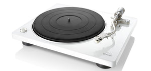 DP-400 Tocadiscos de tracción por correa Blanco Manual