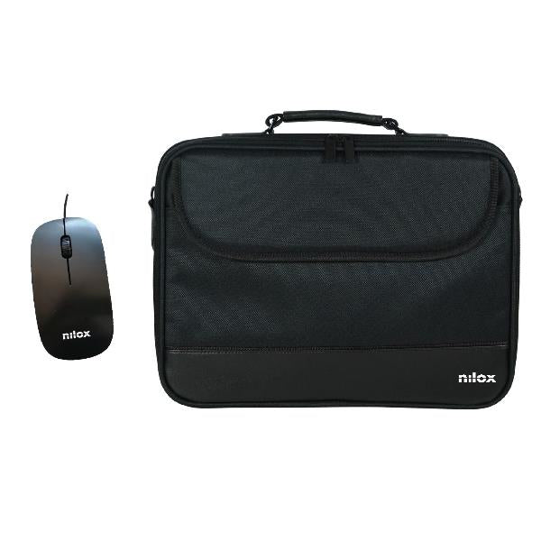 MALETIN 15,6 DURO + RATON OPTICO USB