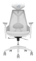 ROG Destrier Ergo Core White Silla para videojuegos de PC Asiento de malla Blanco