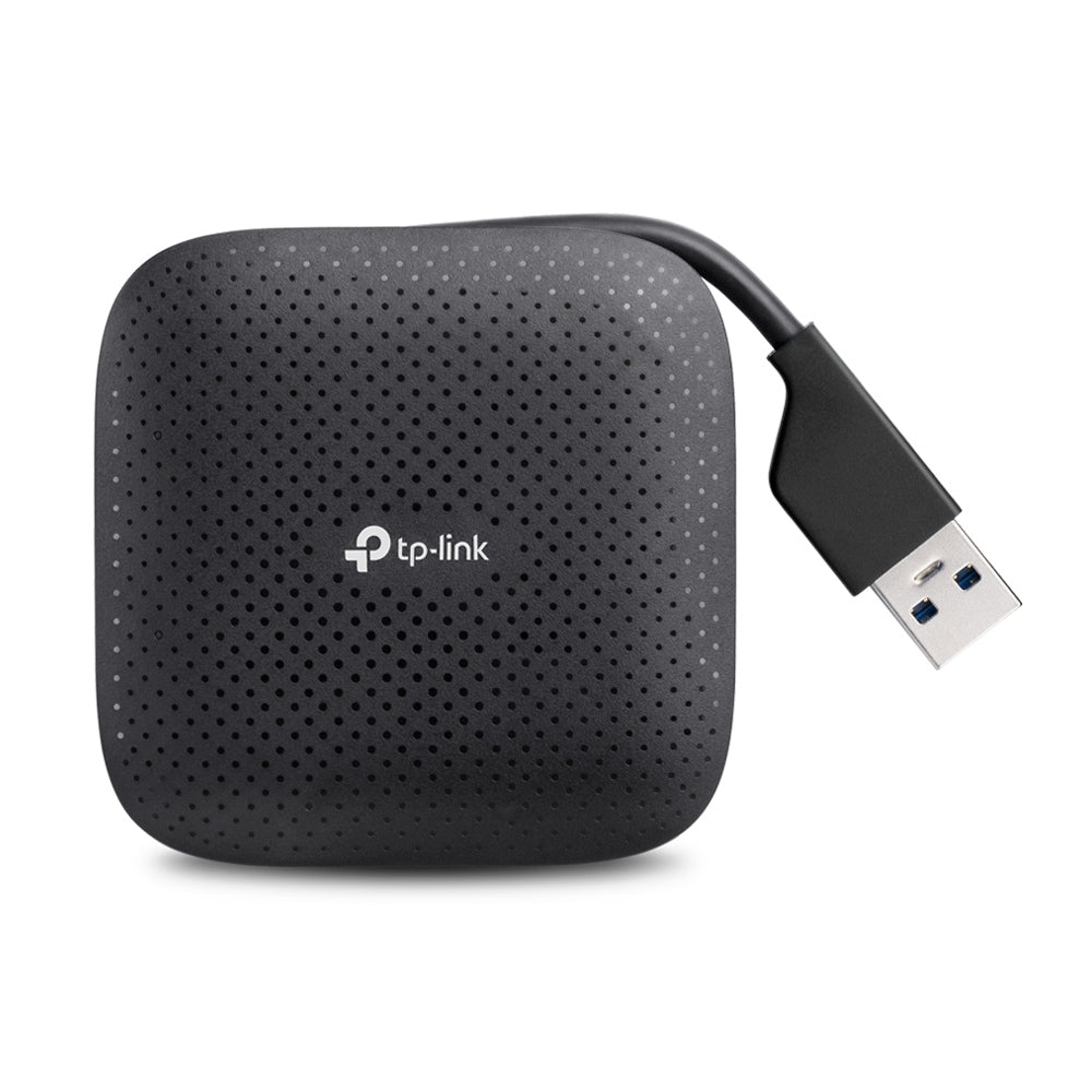 UH400 hub de interfaz USB 3.2 Gen 1 (3.1 Gen 1) Type-A 5000 Mbit/s Negro