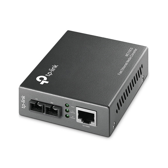 Omada MC110CS convertidor de medio 100 Mbit/s 1310 nm Monomodo Negro