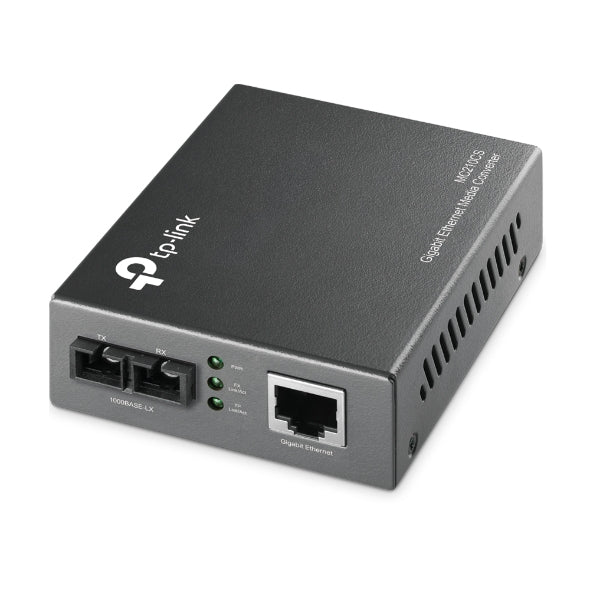 Omada MC210CS convertidor de medio 1000 Mbit/s 1310 nm Monomodo Negro