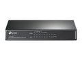 TL-SG1008P Gestionado Gigabit Ethernet (10/100/1000) Energía sobre Ethernet (PoE) Gris