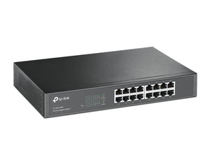TL-SG1016D No administrado Gigabit Ethernet (10/100/1000) Negro