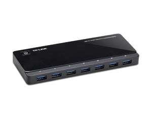 UH720 hub de interfaz USB 3.2 Gen 1 (3.1 Gen 1) Micro-B 5000 Mbit/s Negro