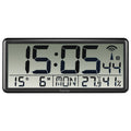 Jumbo Reloj digital Rectángulo Negro