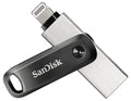 iXpand unidad flash USB 64 GB USB Type-A / Lightning 3.2 Gen 2 (3.1 Gen 2) Negro, Plata