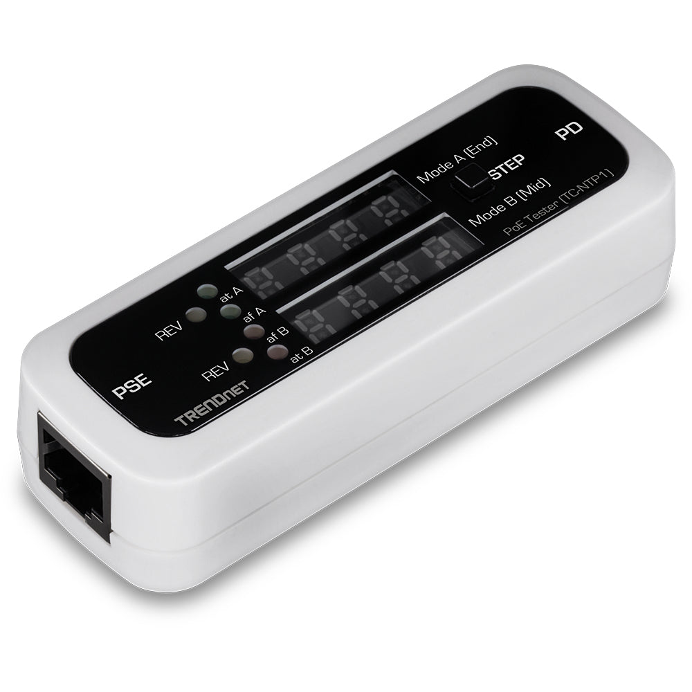 TC-NTP1 analizador de red Negro