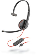 Blackwire C3210 Auriculares Alámbrico Diadema Oficina/Centro de llamadas USB Tipo C Negro