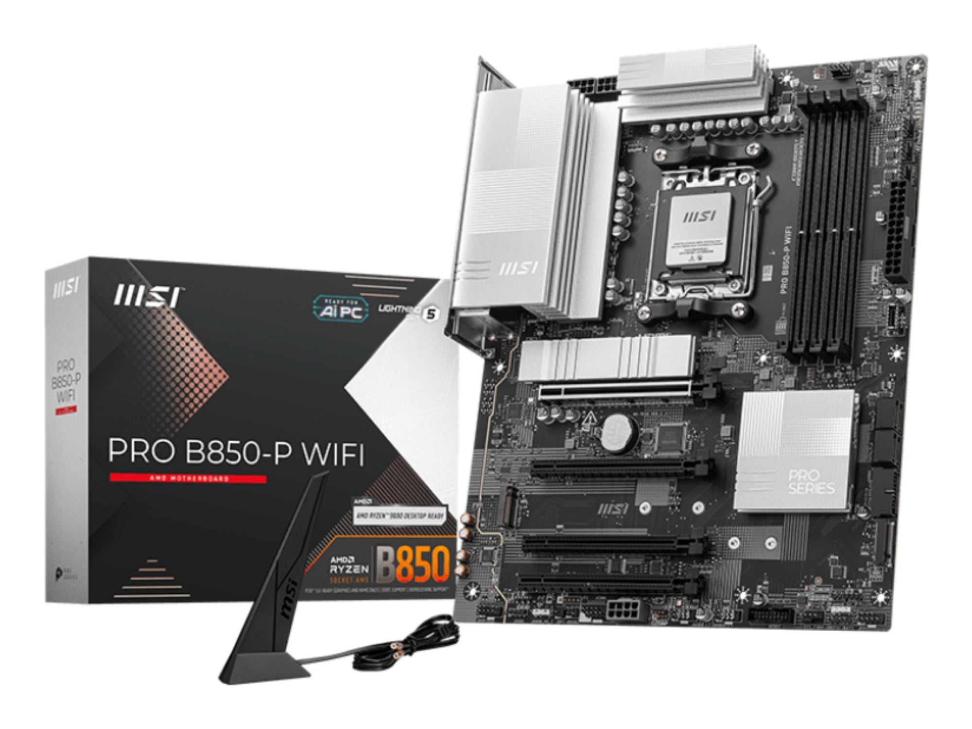PRO B850-P WIFI placa base AMD B850 Zócalo AM5 ATX