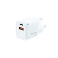 CARGADOR GAN 20W USB-C/USB-A PARED