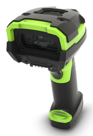 LI3678-ER Lector de códigos de barras portátil 1D Negro, Verde