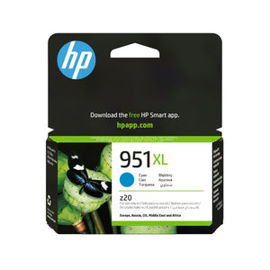 Cartucho de tinta original 951XL de alta capacidad cian