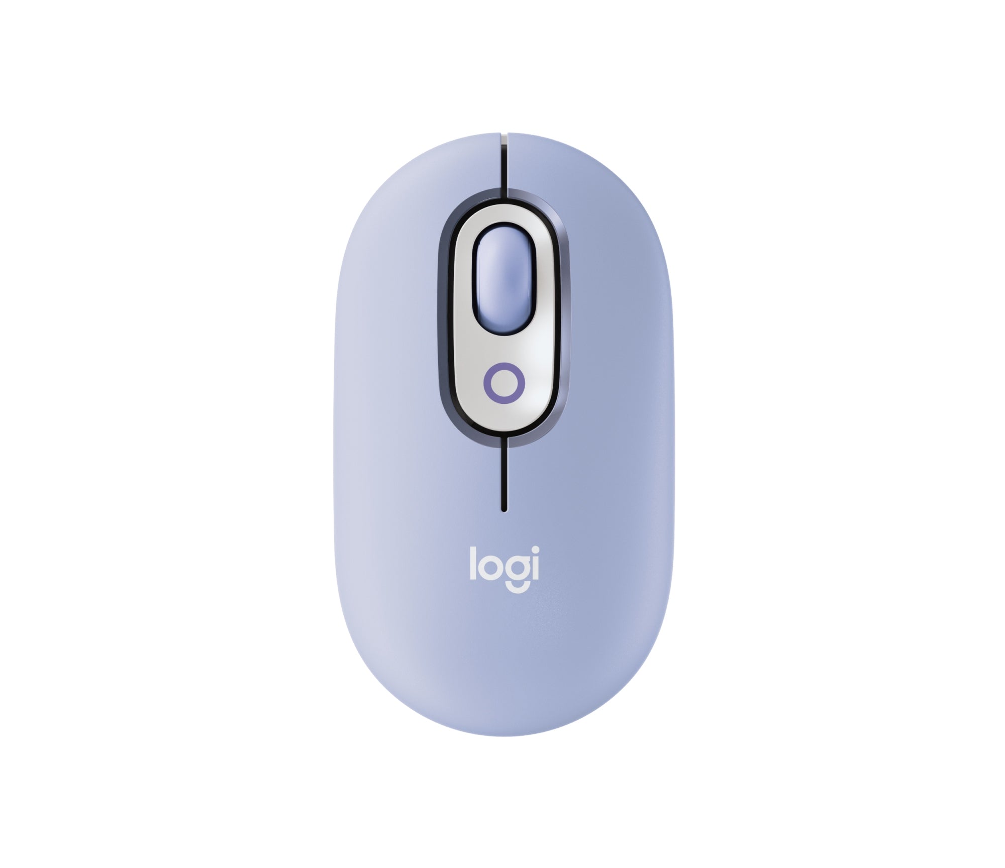 POP Mouse, ratón inalámbrico Bluetooth compacto y portátil con botones programables y clics discretos, tecnología Easy-Switch para alternar hasta 3 dispositivos, portátil, tablet, PC: Lila