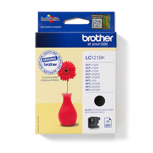 LC121BK cartucho de tinta 1 pieza(s) Original Negro