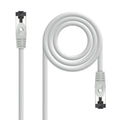 Cable de Red Latiguillo Cat.8.1 2GHz LSZH SSTP AWG26, Gris, 15 m