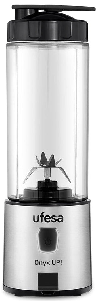 Onyx GO & UP! 0,4 L Batidora de vaso Negro, Acero inoxidable