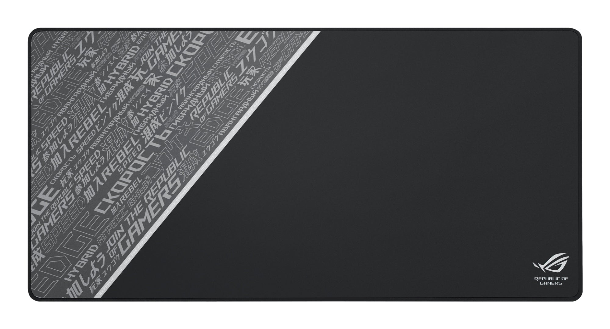 ROG Sheath BLK LTD Alfombrilla de ratón para juegos Negro, Gris, Blanco
