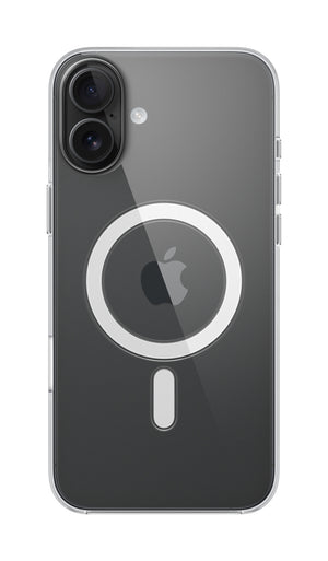 Funda transparente con MagSafe para el iPhone 16 Plus