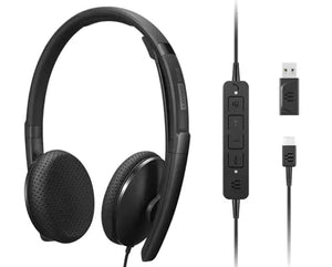 4XD1M45626 auricular y casco Auriculares Alámbrico Diadema USB Tipo C Negro
