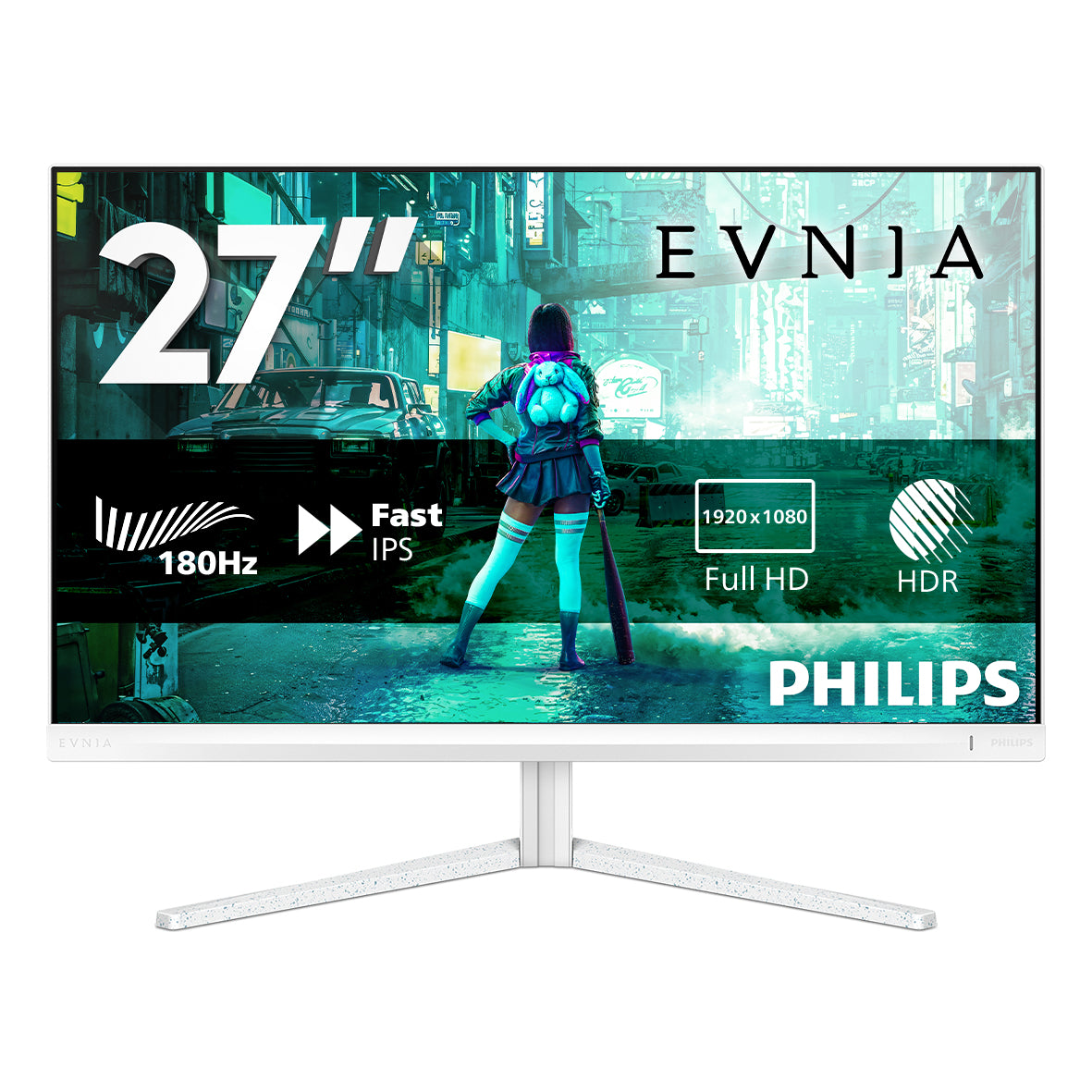 Evnia 27M2N3201A/00 pantalla para PC 68,6 cm (27") 1920 x 1080 Pixeles Full HD LCD Blanco