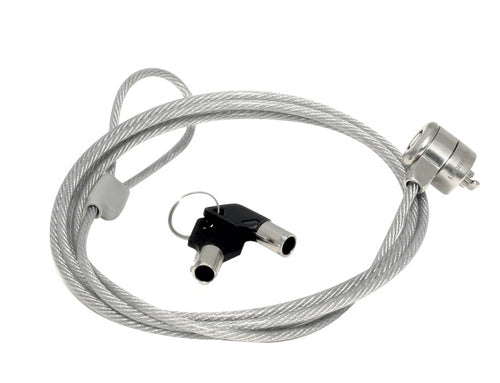 001262 cable antirrobo Plata 1,8 m