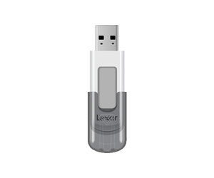 JumpDrive V100 unidad flash USB 64 GB USB tipo A 3.2 Gen 1 (3.1 Gen 1) Gris, Blanco