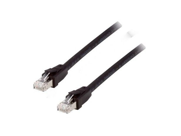 608051 cable de red Negro 2 m Cat8.1 S/FTP (S-STP)