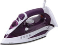 PL225 plancha Plancha a vapor Suela de acero inoxidable 2400 W Púrpura, Blanco