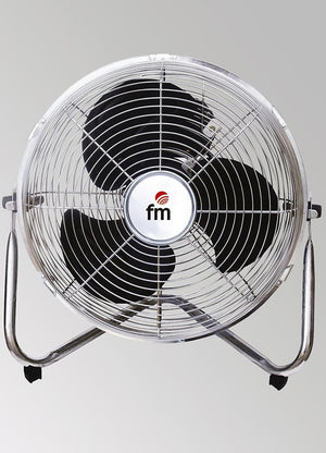 F-30 ventilador Negro, Plata