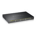 GS2220-50HP-EU0101F switch Gestionado L2 Gigabit Ethernet (10/100/1000) Energía sobre Ethernet (PoE) Negro