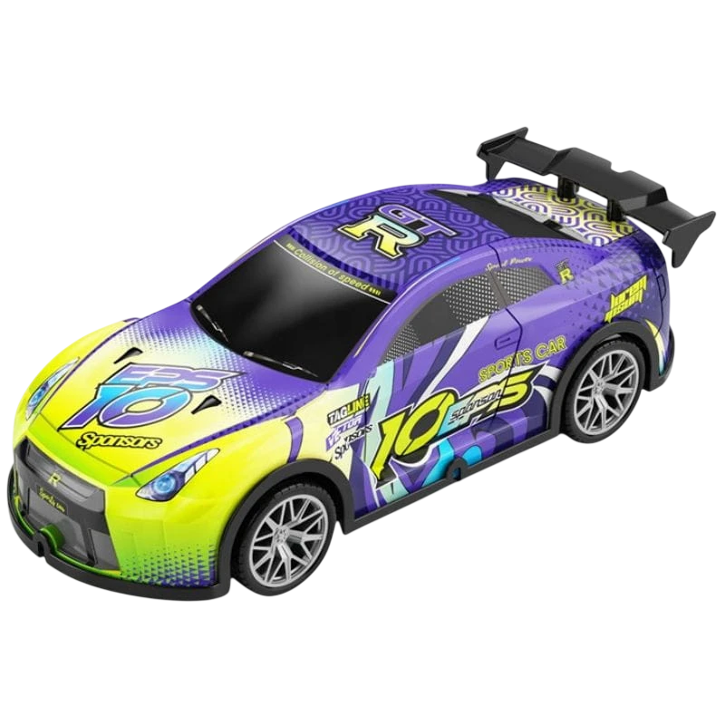  805P 1/22 4WD Drift  Lila Amarillo  - Coche RC Eléctrico