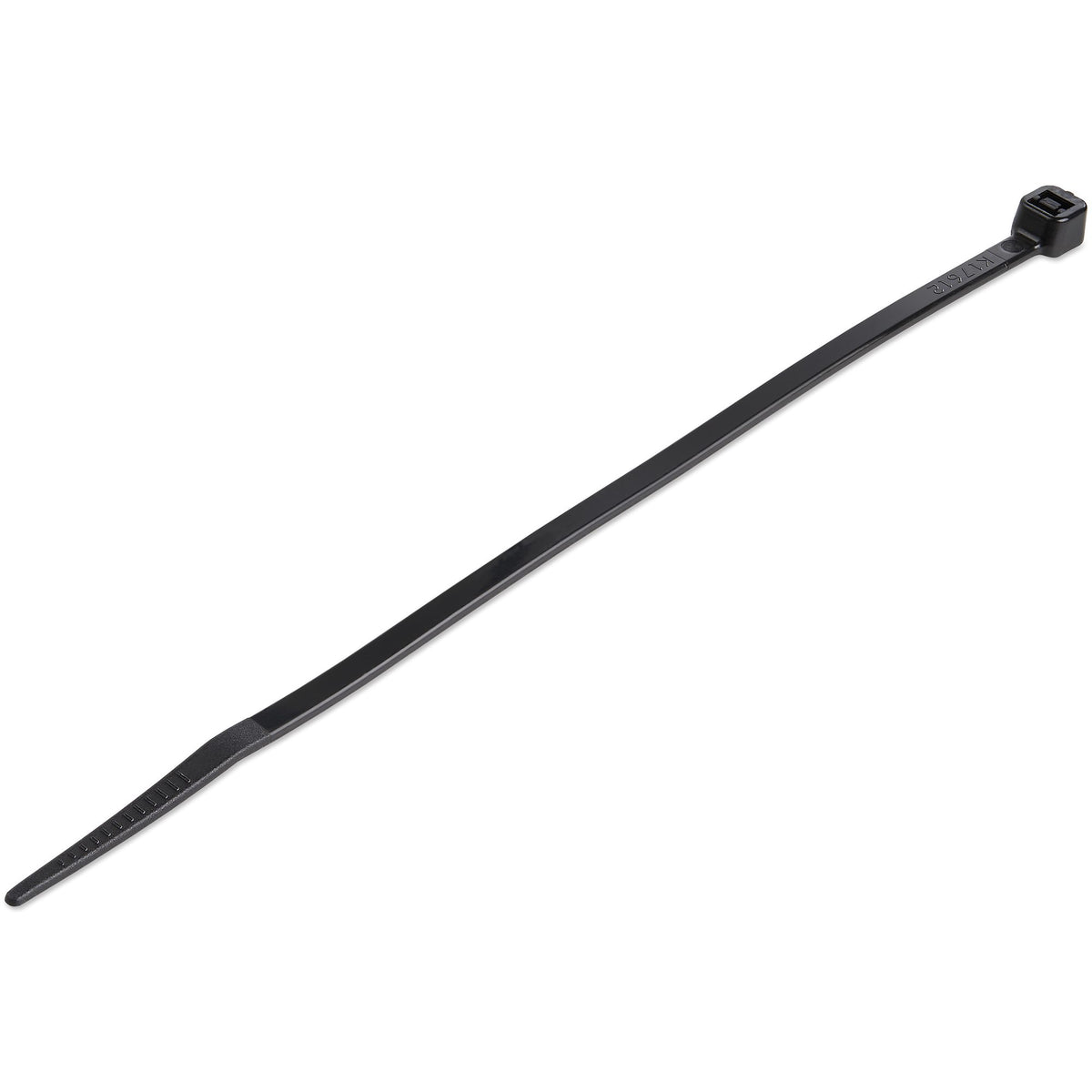 Paquete de 1000 Bridas de Cable Autoblocantes de Nailon de 15cm - Sujetacables - Ancho 3,6mm - Diámetro de Haz 39mm - Resistencia a Tracción 18kg - Punta Curva - Negro - Listado UL - TAA