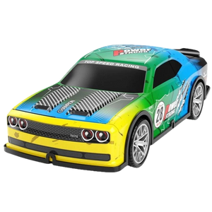 808P 1/22 4WD Drift Amarillo Azul  - Coche RC Eléctrico