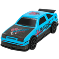  810P 1/22 4WD Drift Negro Azul Claro - Coche RC Eléctrico