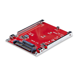 Adaptador M.2 a U.3 para SSDs M.2 NVMe - Conversor Adaptador de Host de Unidad M.2 PCIe a U.3 de 2,5 (SFF-TA-1001) - Cumple con TAA