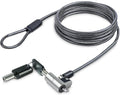 LL-NOTEBOOK-LOCK-NANO cable antirrobo Negro, Acero 1,8 m