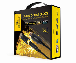 CCBP-HDMID-AOC-20M cable HDMI HDMI tipo A (Estándar) Negro