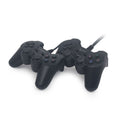 JPD-UDV2-01 mando y volante Negro USB 2.0 Gamepad Analógico/Digital PC
