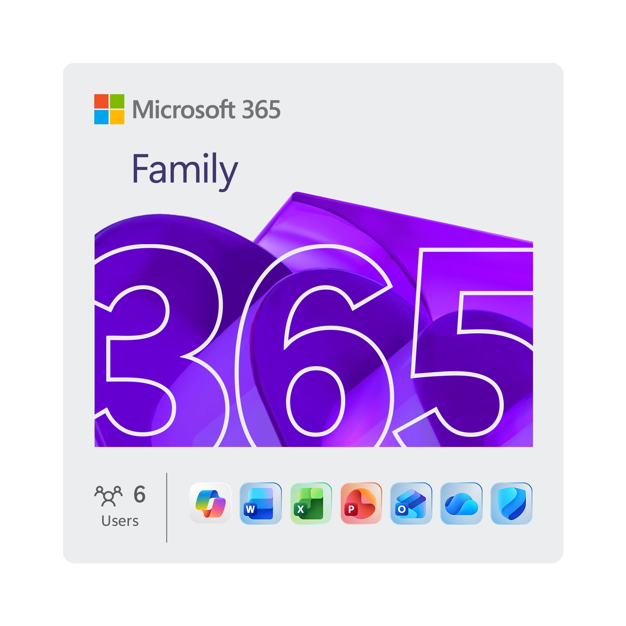 Office 365 Family Office suite 1 licencia(s) Plurilingüe 1 año(s)