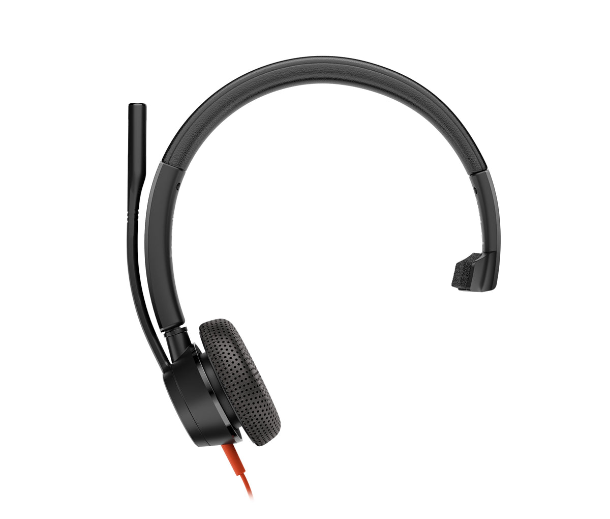 Auriculares monoaurales Poly Blackwire 3315 con certificación Microsoft Teams USB-C + Conector de 3,5 mm + Adaptador USB-C/A