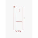 Frigor�fico Combi EVVO F55DX