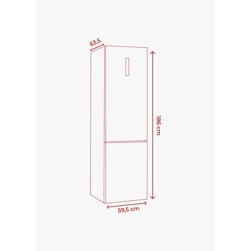 Frigor�fico Combi EVVO F55DX