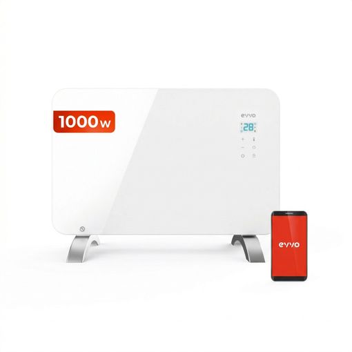 Convector EVVO C1000 Cristal Blanco