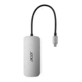 7in1 Type C Dongle Alámbrico USB 3.2 Gen 1 (3.1 Gen 1) Type-C Plata