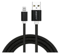 ECI-2B cable de conector Lightning 1 m Negro